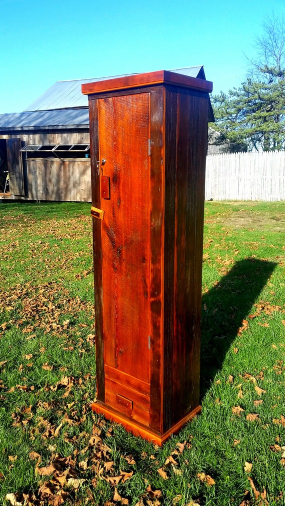 Barn Wood Gun Cabinet