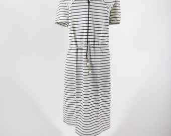 1970s Sriped Nautical Dress