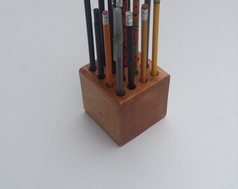 Classic Wooden Pencil/Pen/Color Pencil Holder