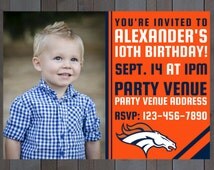 unique broncos birthday related items etsy