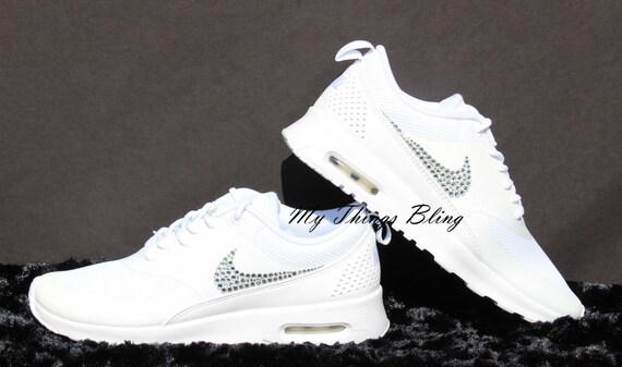 Gorgeous! Brand new customized pair of Nike Air Max Thea Gorgeous! Brand new customized pair of Nike Air Max Thea