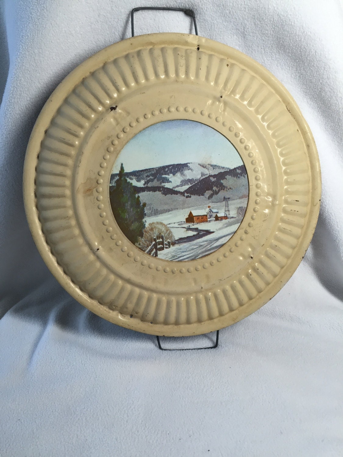 Chimney Flue Cover Plate by REmarketplace on Etsy