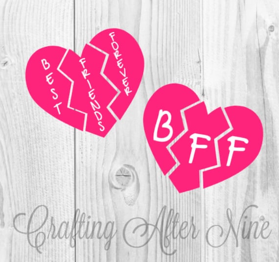 Free Free 149 Best Friends Svg Heart SVG PNG EPS DXF File