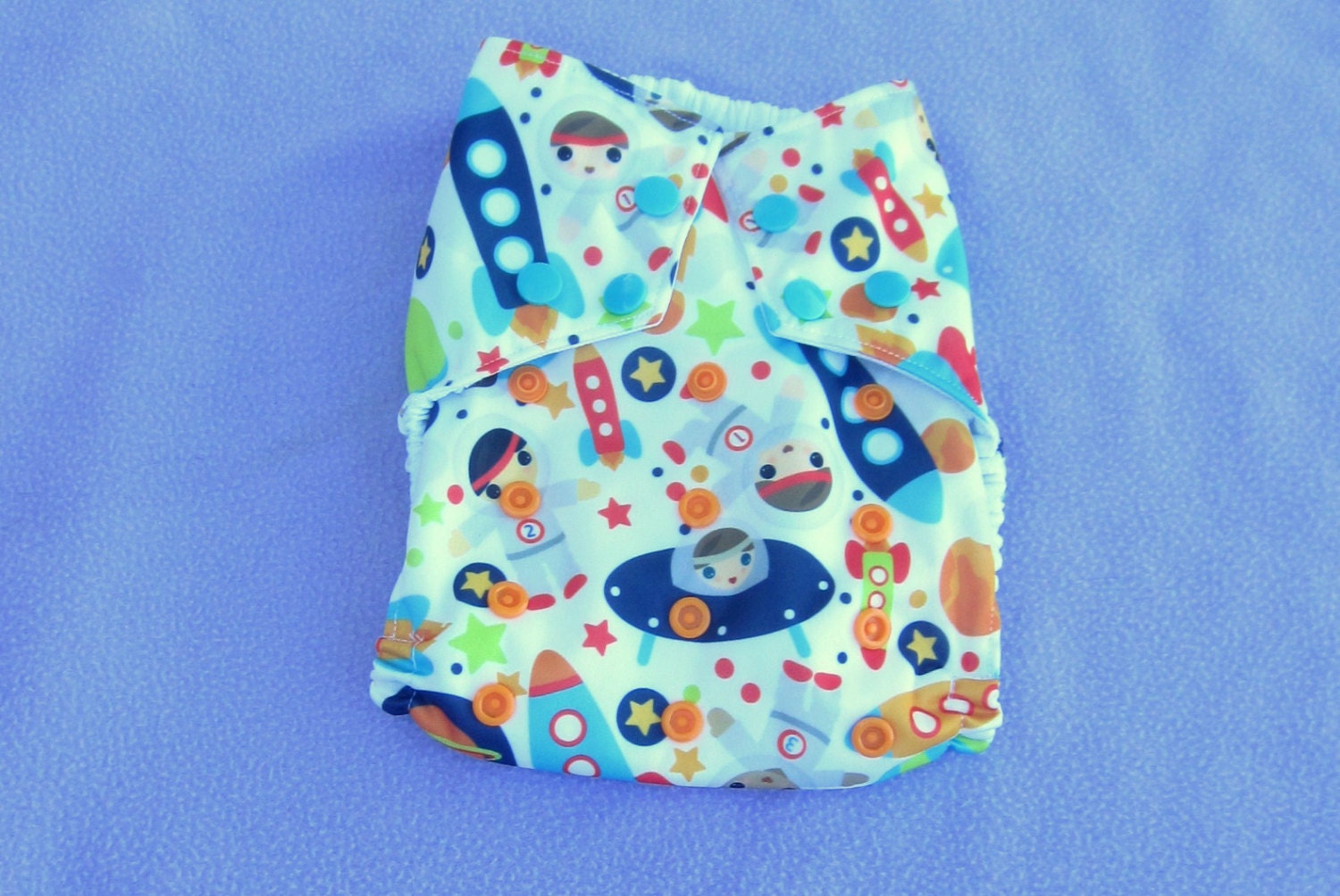 Cloth Diaper Cloth Nappy Baby Diapers Astronauts Astronaut