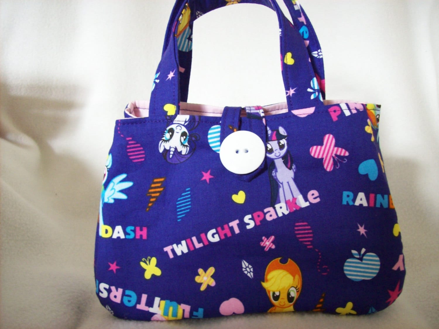 My Little Pony Little girls handbagPurple with Pony name