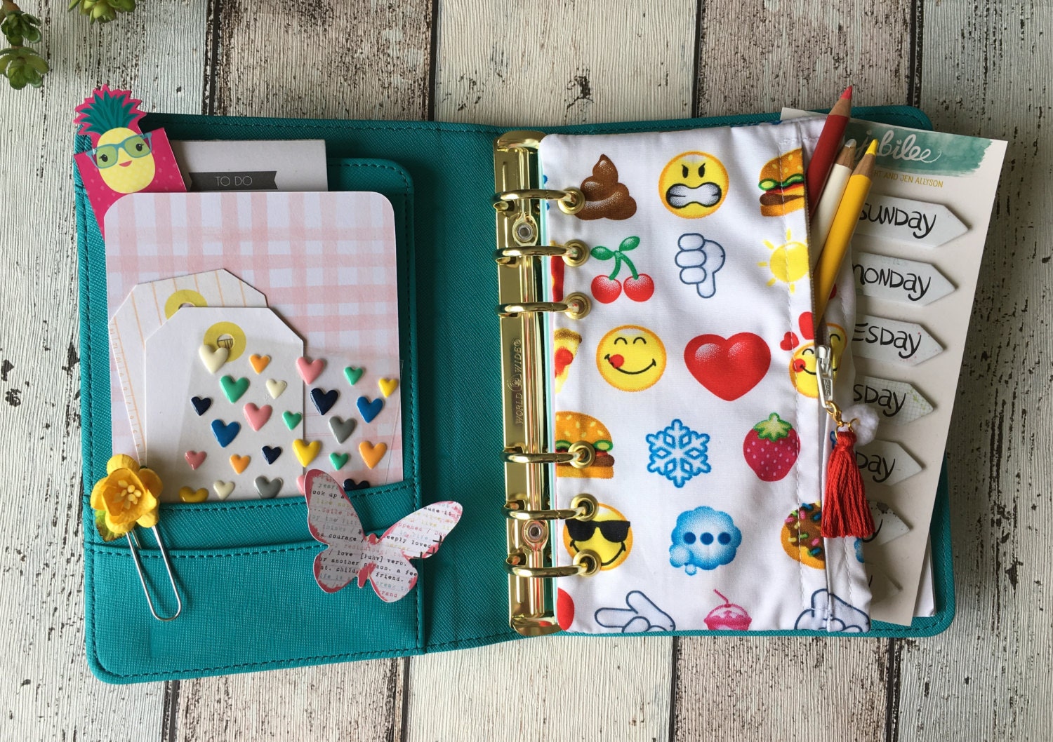 Personal size Pencil case and pocket pouch for by MadeByNinnyNoo