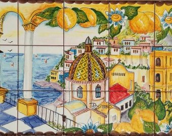 vietri sul mare italy hand painted mosaic tiles original vietri sul mare italy hand painted mosaic tiles original