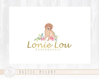Dog Logo Photography Logo Animal Logo Design Pet Logo Boutique Logo Stamp Logo Pet Boutique Watermark