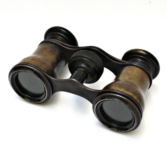 Antique 19th Century Military Binoculars by SevenEyesAntiques