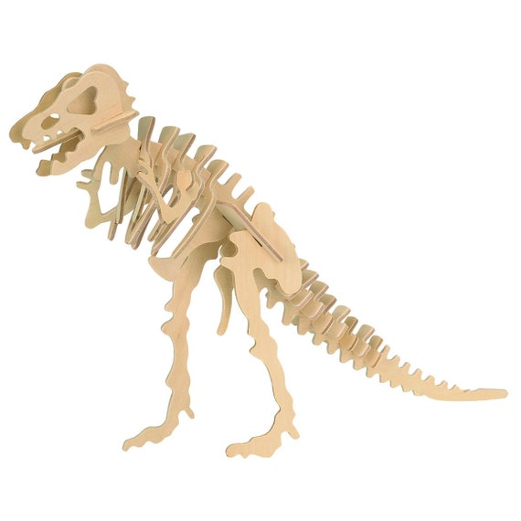 Balsa Wood Puzzle T-Rex Tyrannosaurus Dinosaur puzzle