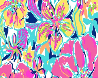 lilly pulitzer inspired heat transfer vinyl