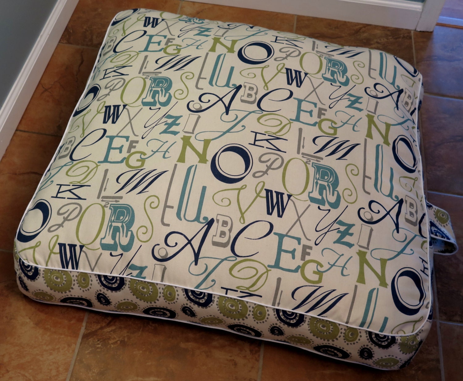 Square Floor Pillow by Sewation on Etsy