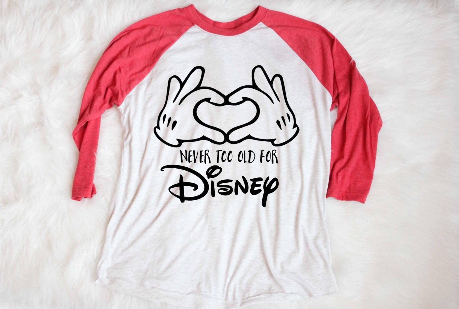 Never Too Old For Disney Shirt Free Shipping Adult Disney 7304