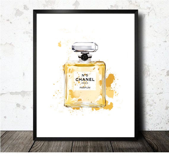 Chanel print sheet printable in A4 size. Instant download PDF