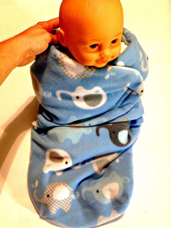 Newborn Cocoon Newborn Prop Swaddle Wrap Soft Fleece