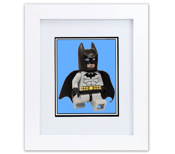 Items similar to Batman Art LEGO® photography print, wall art, room