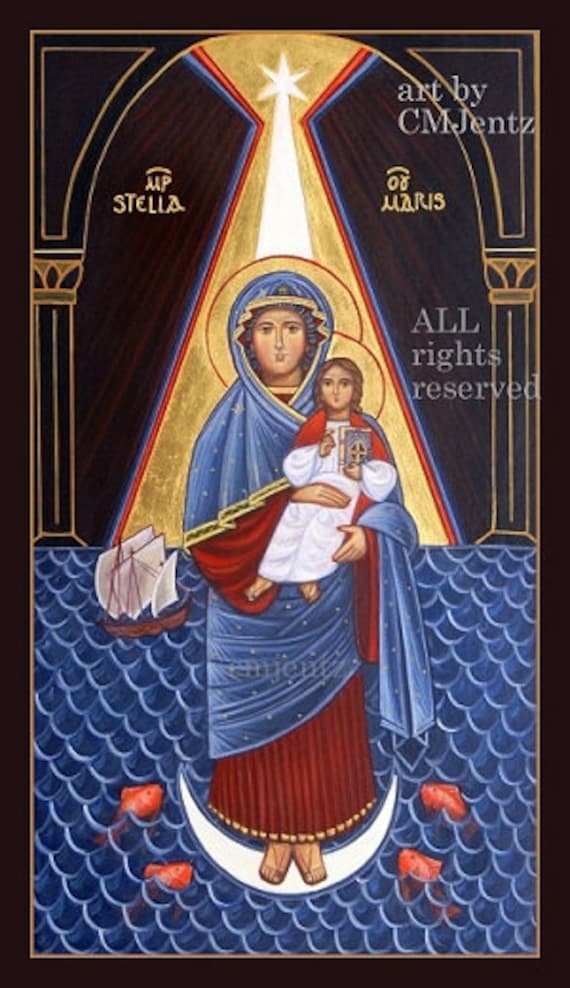 stella-maris-star-of-the-sea-icon-signed-giclee-8x14-size