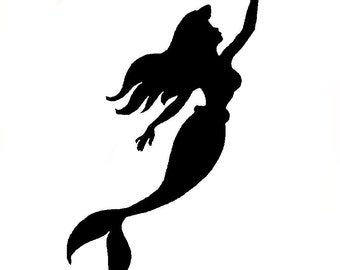 Items similar to Custom Decal- Mermaid Sticker- Car Sticker- Car decal ...