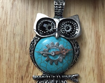 Steampunk Owl Scarf