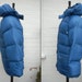 Vintage 90's Scottish Macbean Blue Nylon Down Filled Puffer Padded Winter Jacket Coat 38"/40"