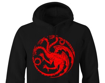 Game of Thrones Hoodie, Game of Thrones Targaryen Hoodies, Game of Thrones Targaryen Hoodies, Game of Thrones Targaryen logo