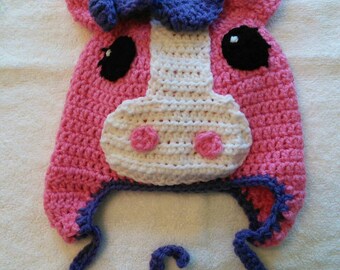Handmade crochet my little pony inspired hat