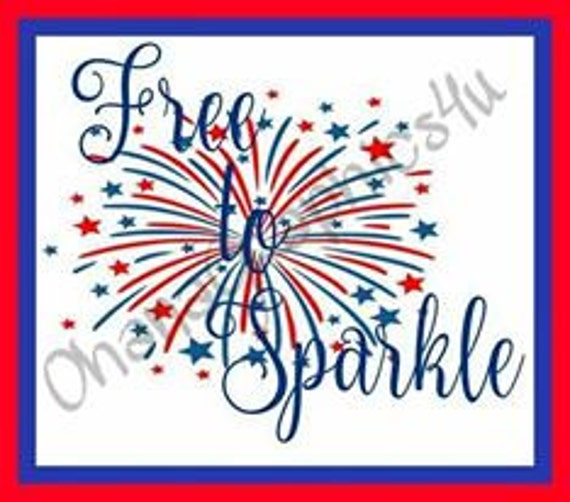 Download Free to Sparkle with Fireworks SVG by OhanaGraphics4U on Etsy