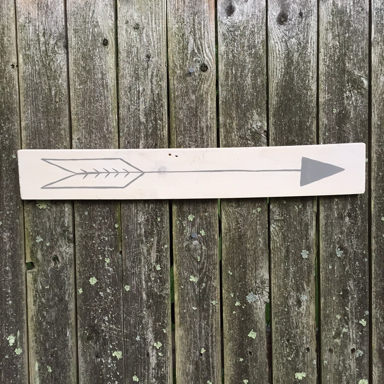 Rustic Wooden Arrow Sign Hand Painted Arrow Signs Rustic