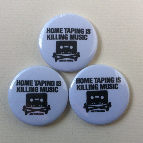 home taping is killing music shirt