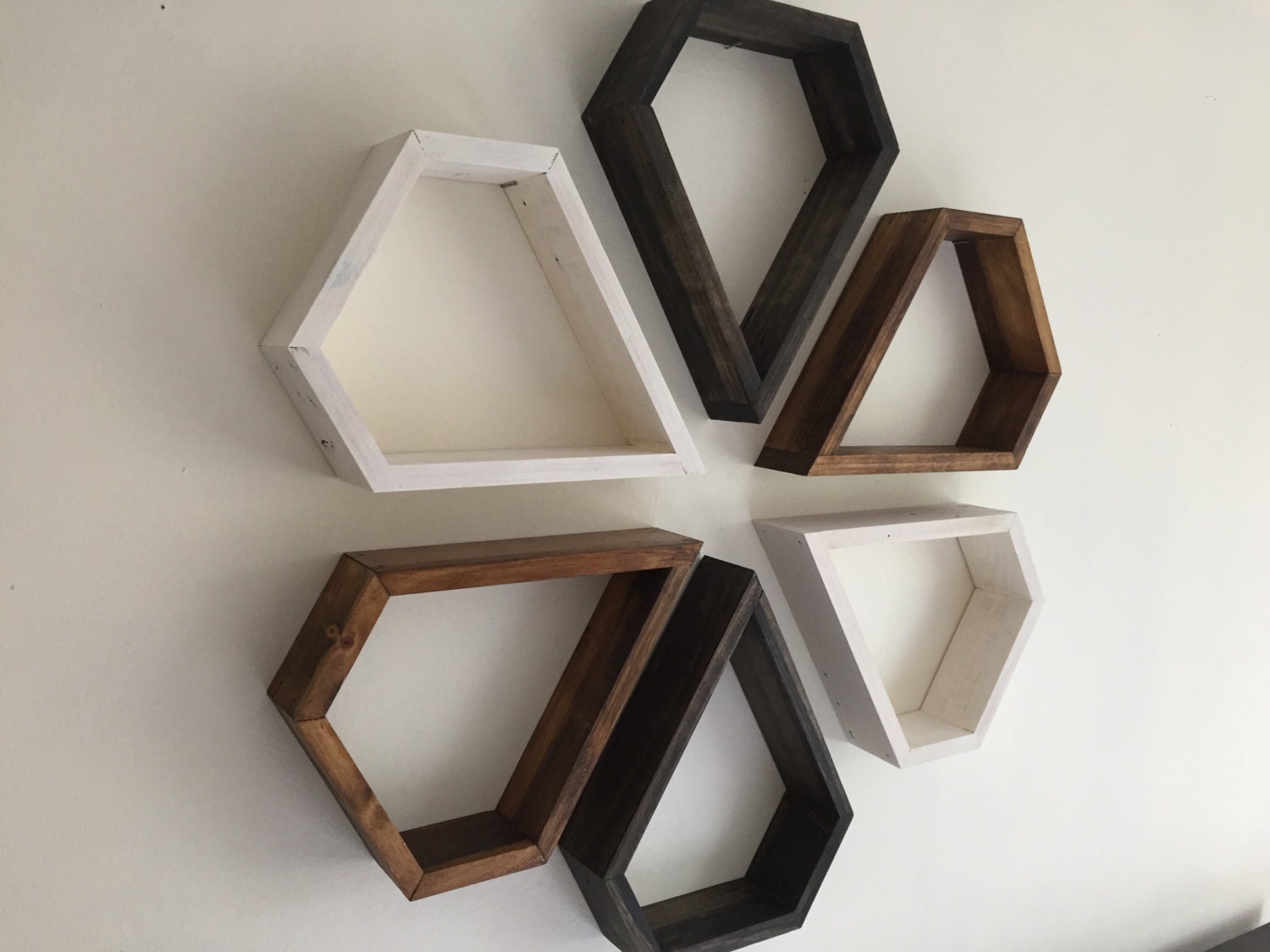 Floating shelf shelf wall shelves geometric shelves wall
