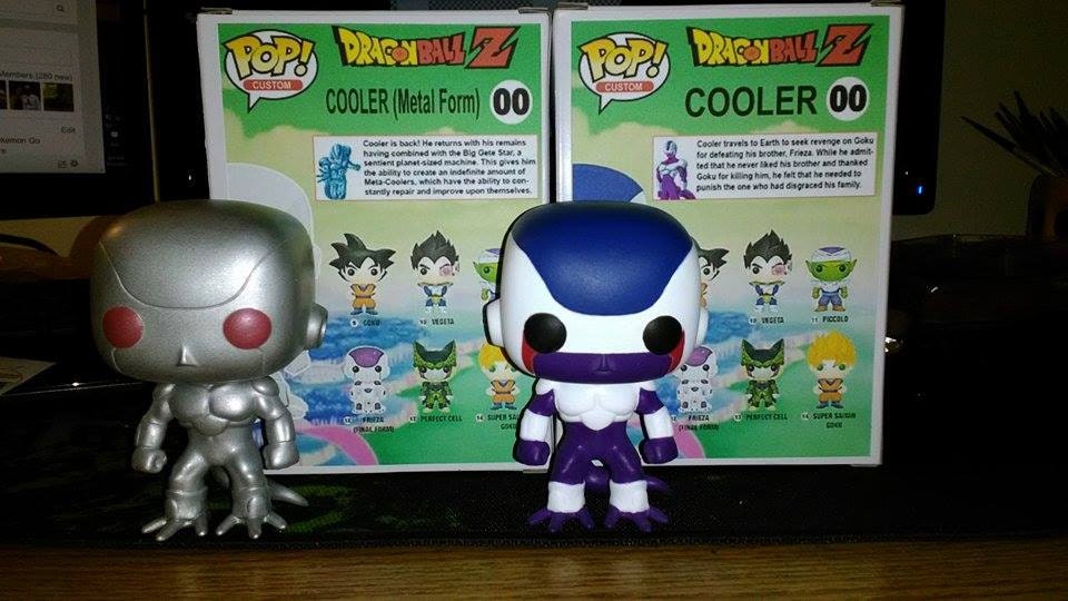 Custom Funko Pop of Cooler from Dragonball Z