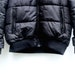 vintage black puffa down jacket coat hooded oversized hip hop street style xxl