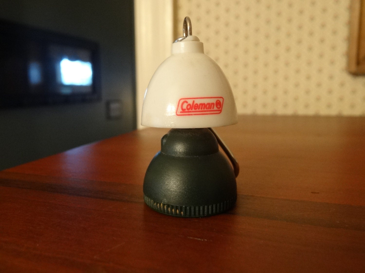 Miniature COLEMAN LANTERN Keychain Dollhouse Doll Camping