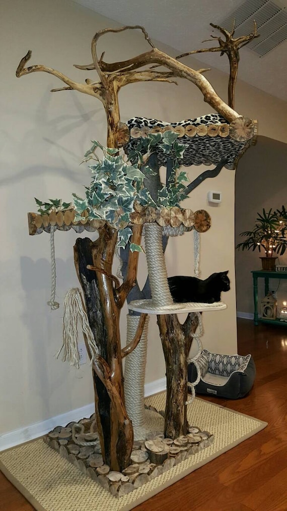Custom Cat Tree Large by AshcraftsDesigns on Etsy
