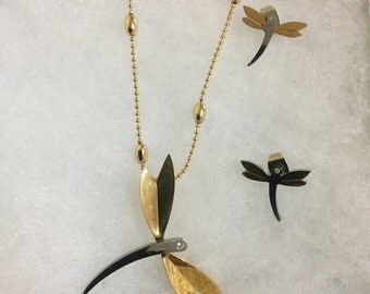 Dragonfly jewerly set