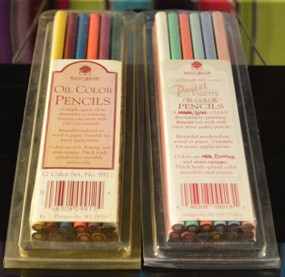 Walnut Hollow Farms Oil Pencils 24 Pencils23 COLORS 2 Sets
