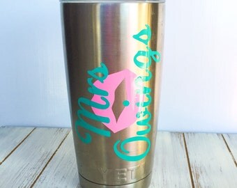 Yeti Decals - Custom Decals For Yeti - Yeti Monograms - Decals for Yeti Cups - Yeti Decal For Moms - Gifts For Her - Mothers Day Gifts Ideas