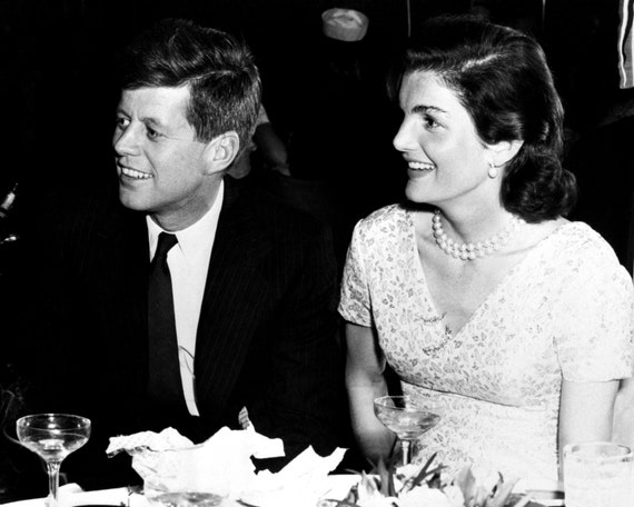 Senator John F. Kennedy and Wife Jackie at New York City's