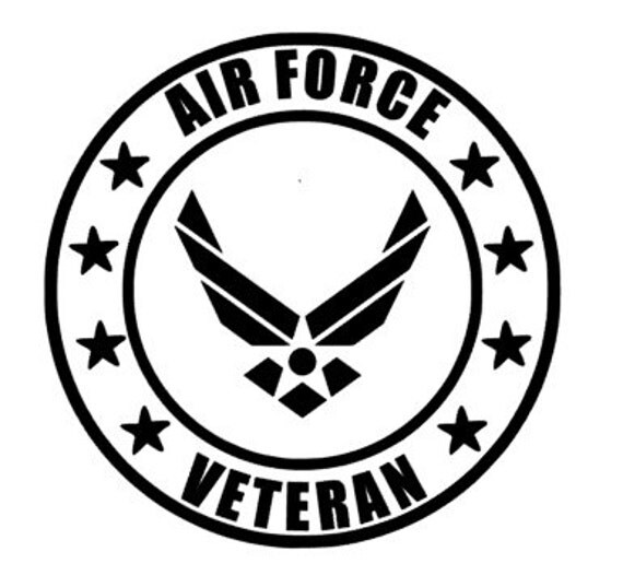 Download Items similar to Air Force Veteran Car Decal on Etsy