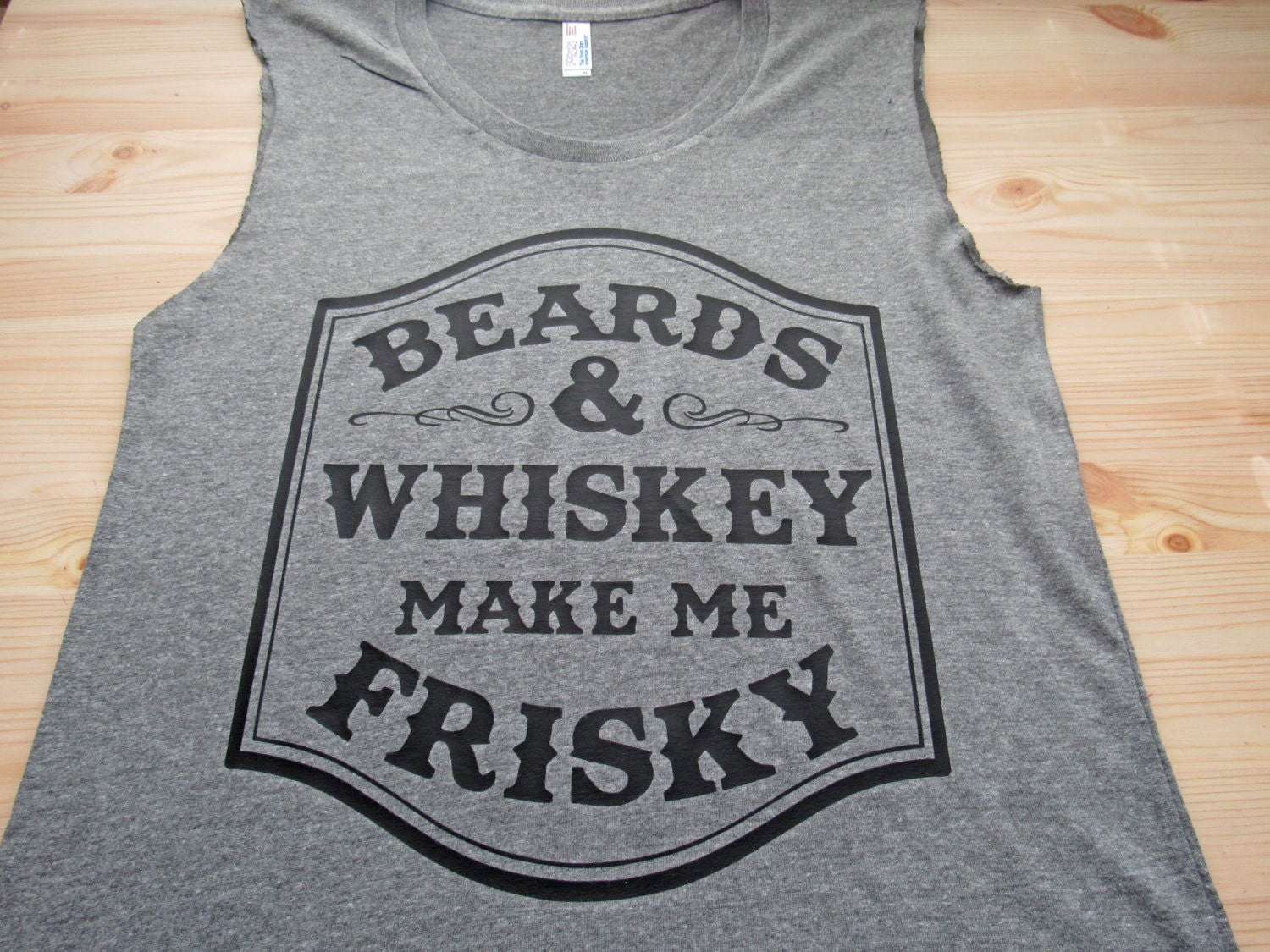 beards and whiskey shirt