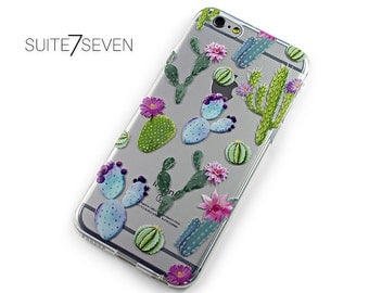 iPhone 6s Case, iPhone 6 Case, iPhone 7 Case, iPhone 6 Plus, iPhone 7 Plus Case, Galaxy Cases, Galaxy S8 Case, Cactus, Succulents