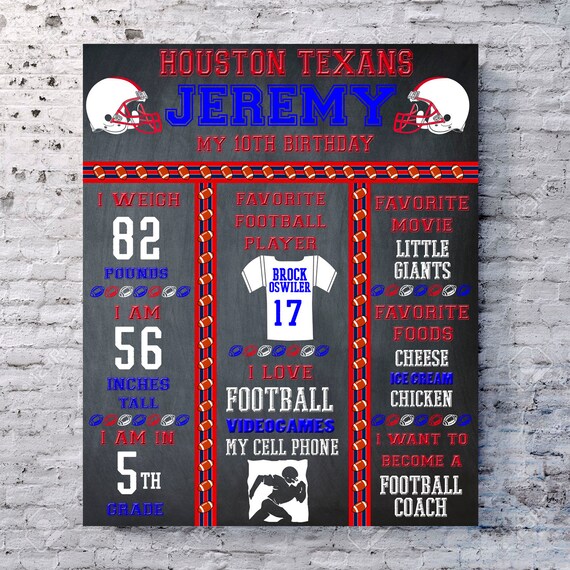 Items similar to Houston Texans Birthday, Texans Birthday, Football
