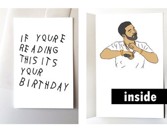 Drake Happy Birthday Card
