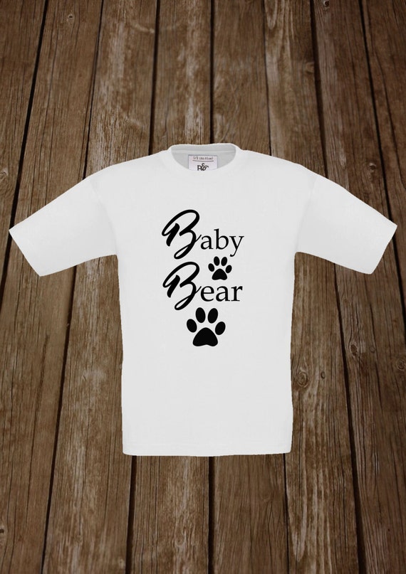 Items similar to Baby Bear / Childrens / T Shirt on Etsy