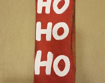 Ho ho ho sign | Etsy