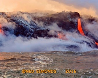 kiluea lava flow