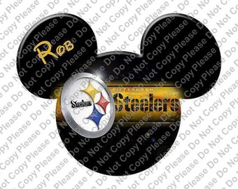 mickey mouse pittsburgh steelers