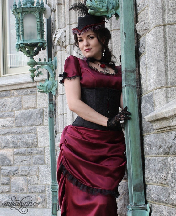 Items similar to La Contessa Custom Made Gothic Wedding Gown on Etsy