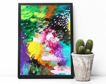 Under the sea - abstract - originale - abstract paint