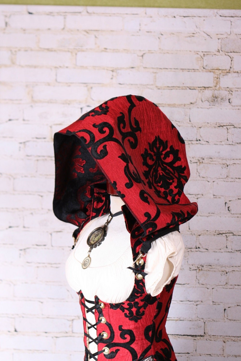 Hood Choose Your own Fabric by damselinthisdress on Etsy